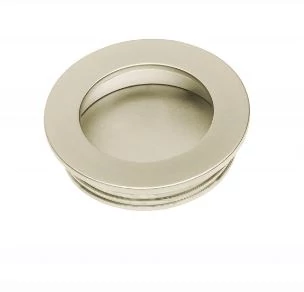 Fém bemarható bútorfogantyú tolóajtóhoz 35mm szatén nikkel