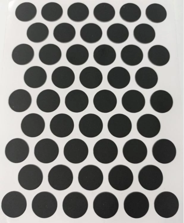 Öntapadós csavar takaró 14 mm 50db/levél Antracit 2546